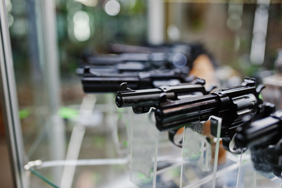 types of handguns