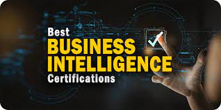 business intelligence certification