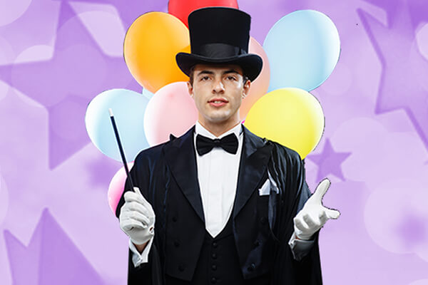 Forcefudge magician for birthday party
